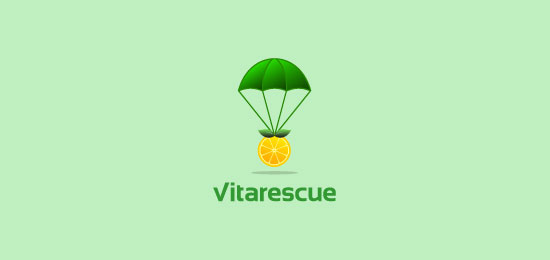 45个以水果和蔬菜为主题的创意Logo设计