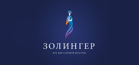 45个色彩渐变的创意Logo设计