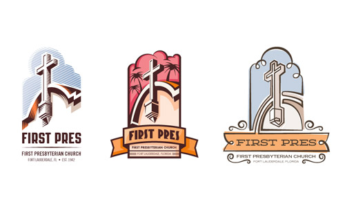 First Presbyterian Church of Fort Lauderdale logo 70个给你灵感的创意Logo设计