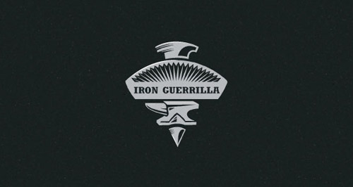 Iron Guerrilla 70个给你灵感的创意Logo设计