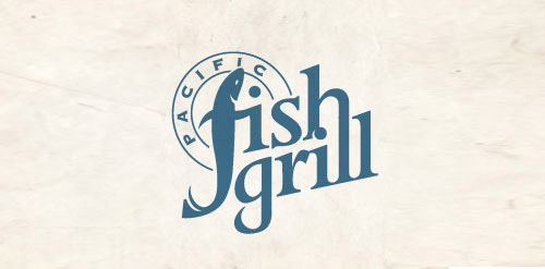 Pacific Fish Grill 70个给你灵感的创意Logo设计