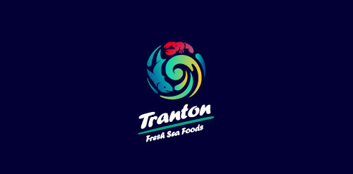 Tranton Sea Food 70个给你灵感的创意Logo设计