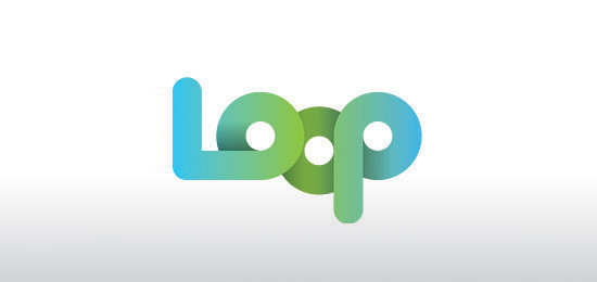 25个梯度效果的创意Logo设计