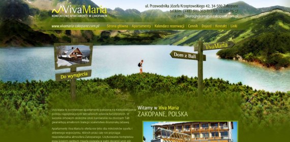viva maria 以旅游酒店为主题网站设计