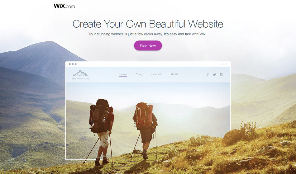 Wix free website builder 15个最佳免费建站网站工具