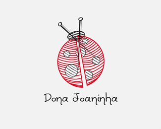 瓢虫元素主题logo设计