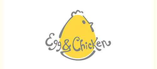 鸡元素logo设计
