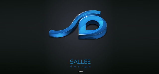 40+创意3D logo设计