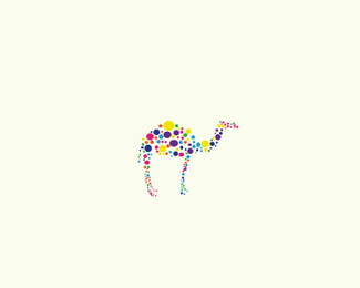 骆驼主题logo设计