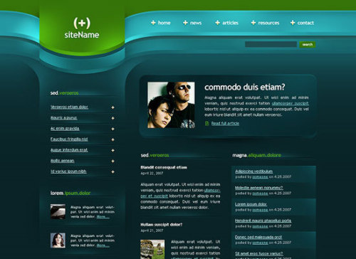 来自deviantART 的30个令人印象深刻的网页设计