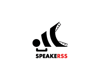 灵感来自RSS符号的logo设计实例