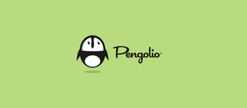 迷人的企鹅LOGO设计