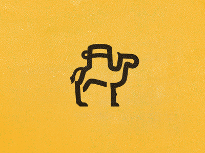骆驼主题logo设计