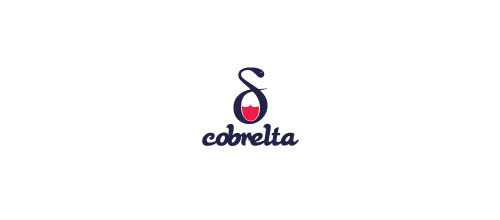 蛇元素logo设计
