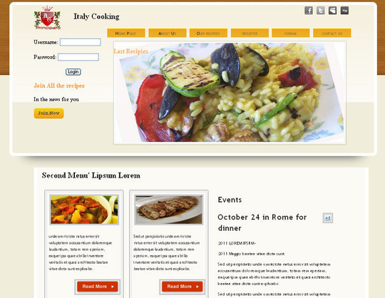 HTML5 和 CSS3 免费网页模版下载