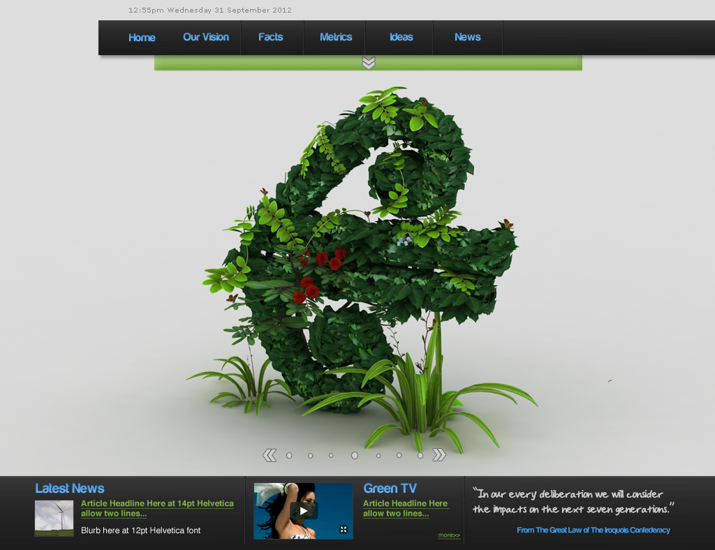 变形的3D Logo设计
