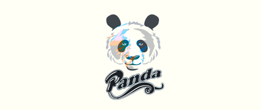 熊猫主题logo设计