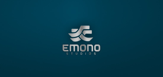 使用渐变效果的创意logo设计