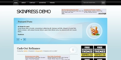 2009年5月发布的30多个wordpress主题