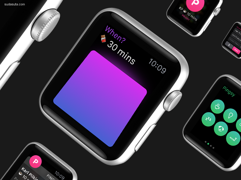 Apple Watch 界面设计及动态设计欣赏