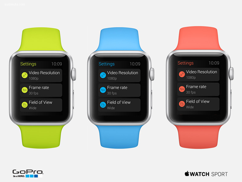 Apple Watch 界面设计及动态设计欣赏