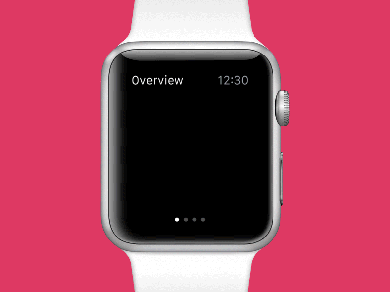 Apple Watch 界面设计及动态设计欣赏