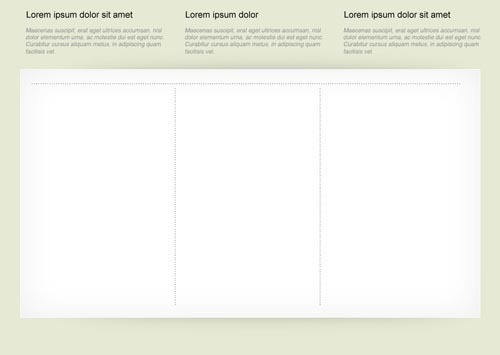 在photoshop中创建一个简洁风格的网页效果图