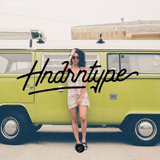 Handrian Apriyanto 手写花体字设计欣赏