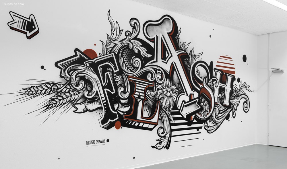 Pascal Flühmann 花体字设计欣赏