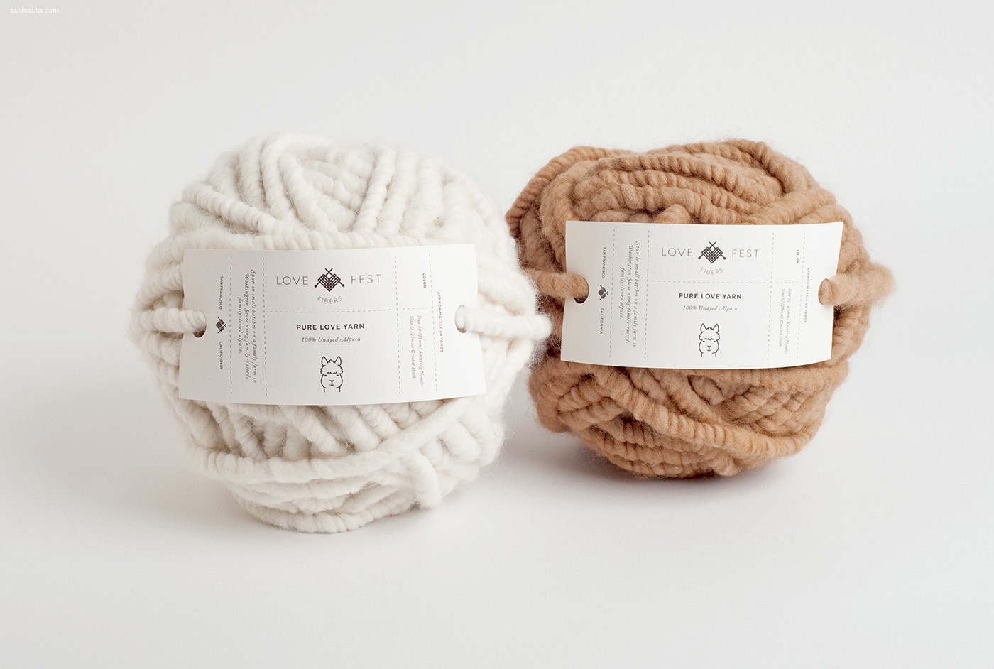 Love Fest Fibers 品牌设计欣赏