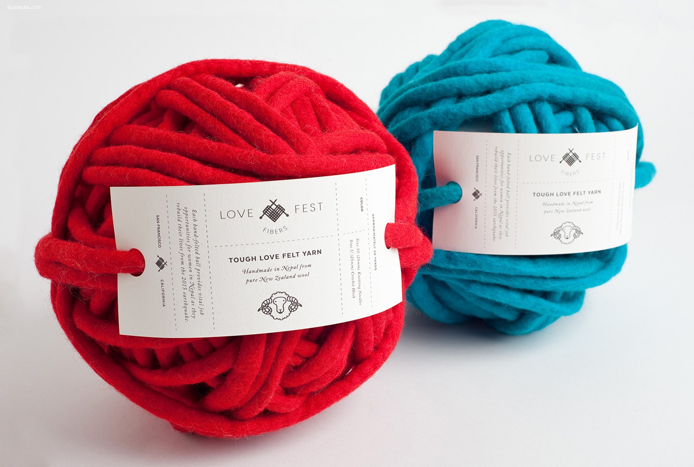 Love Fest Fibers 品牌设计欣赏