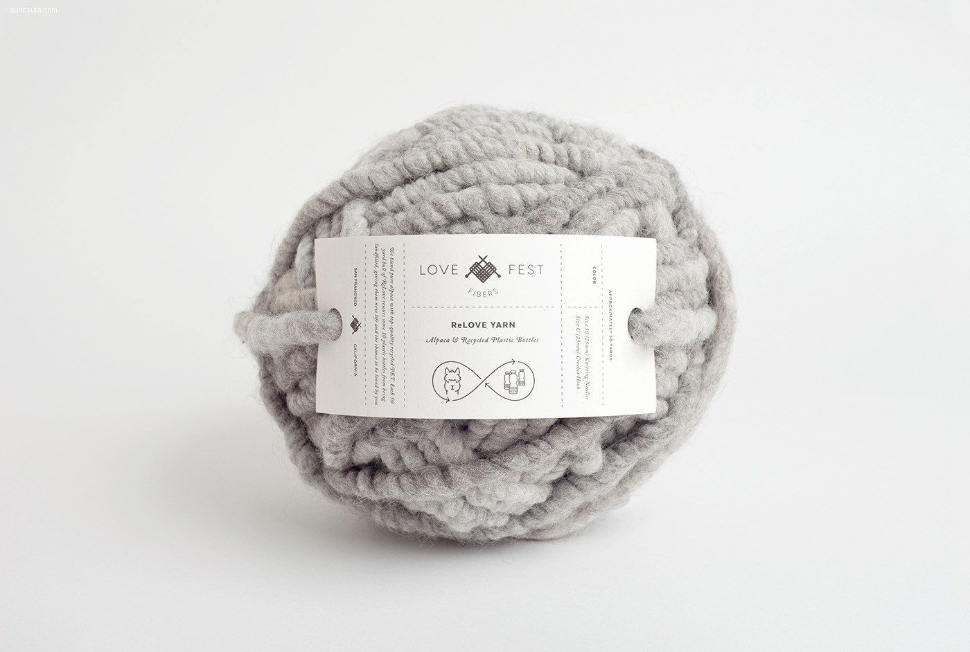 Love Fest Fibers 品牌设计欣赏