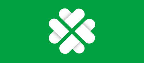 40+ 带有重叠元素的创意LOGO标志设计欣赏