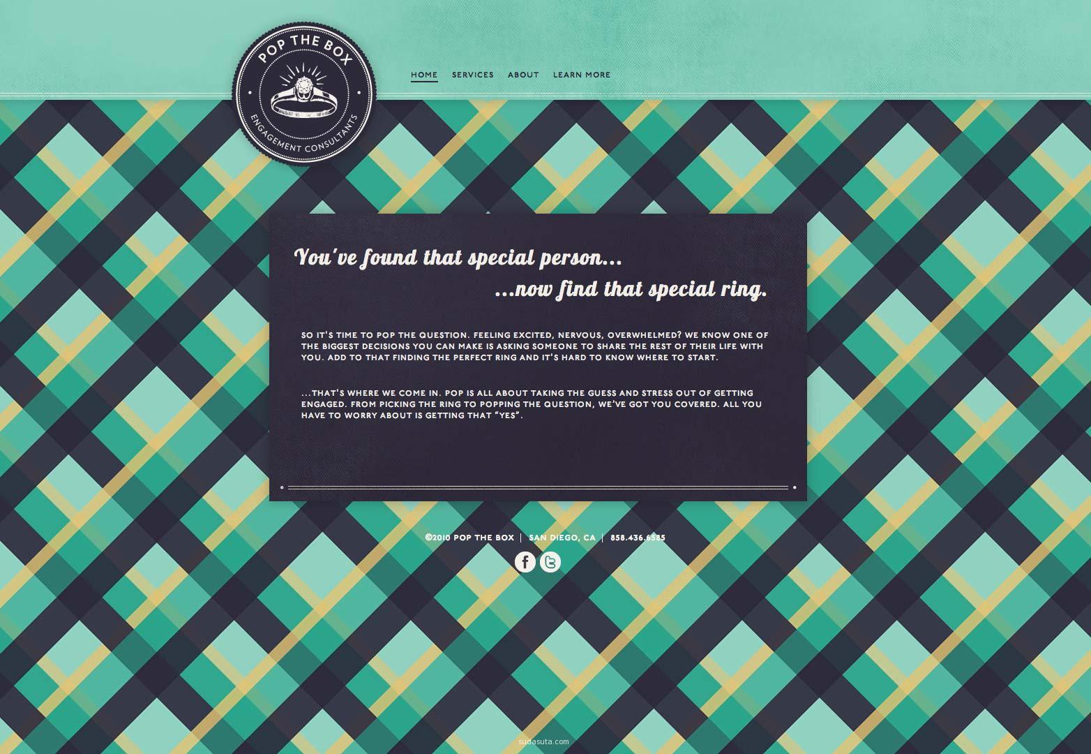 微纹理创意网站截图
