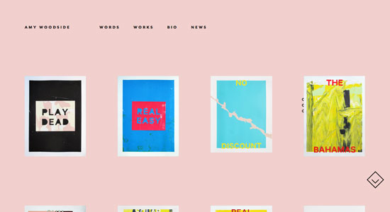 插画家在线作品集网站设计欣赏