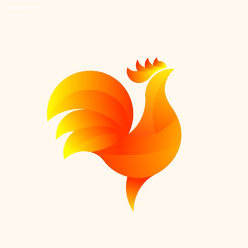 创意LOGO设计欣赏 Andriy Yurchenko的彩色的动物