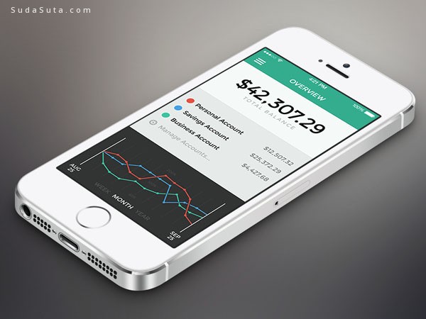 银行应用程序APP界面设计欣赏
