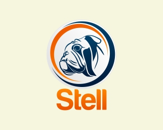 创意LOGO设计欣赏 斗牛犬