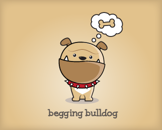 创意LOGO设计欣赏 斗牛犬