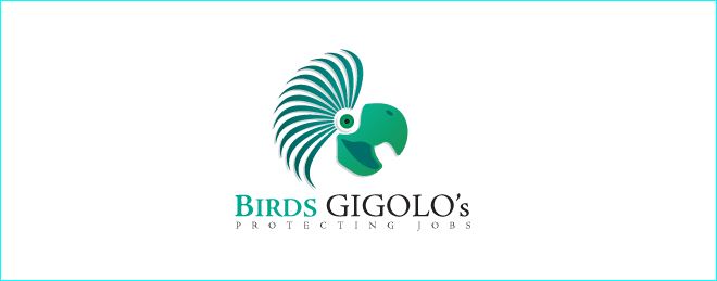 20个鸟元素logo设计
