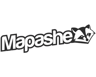 浣熊元素主题logo设计