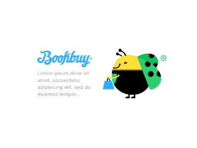 瓢虫元素主题logo设计