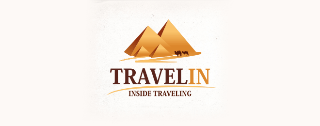 假期旅行主题logo设计