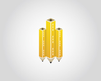 42个笔主题创意logo设计