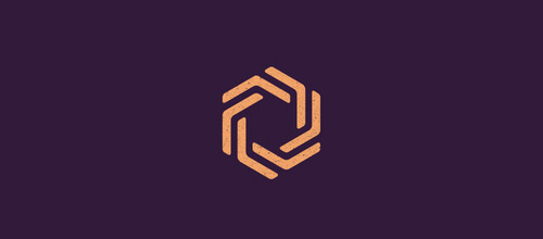 50+六角形创意LOGO标志设计欣赏