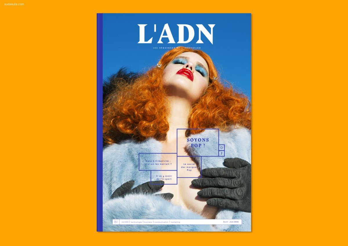 L’ADN 杂志设计欣赏