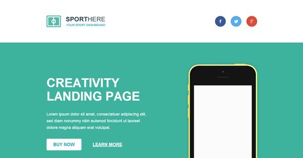 55个免费的响应式HTML5/CSS3网站模板下载