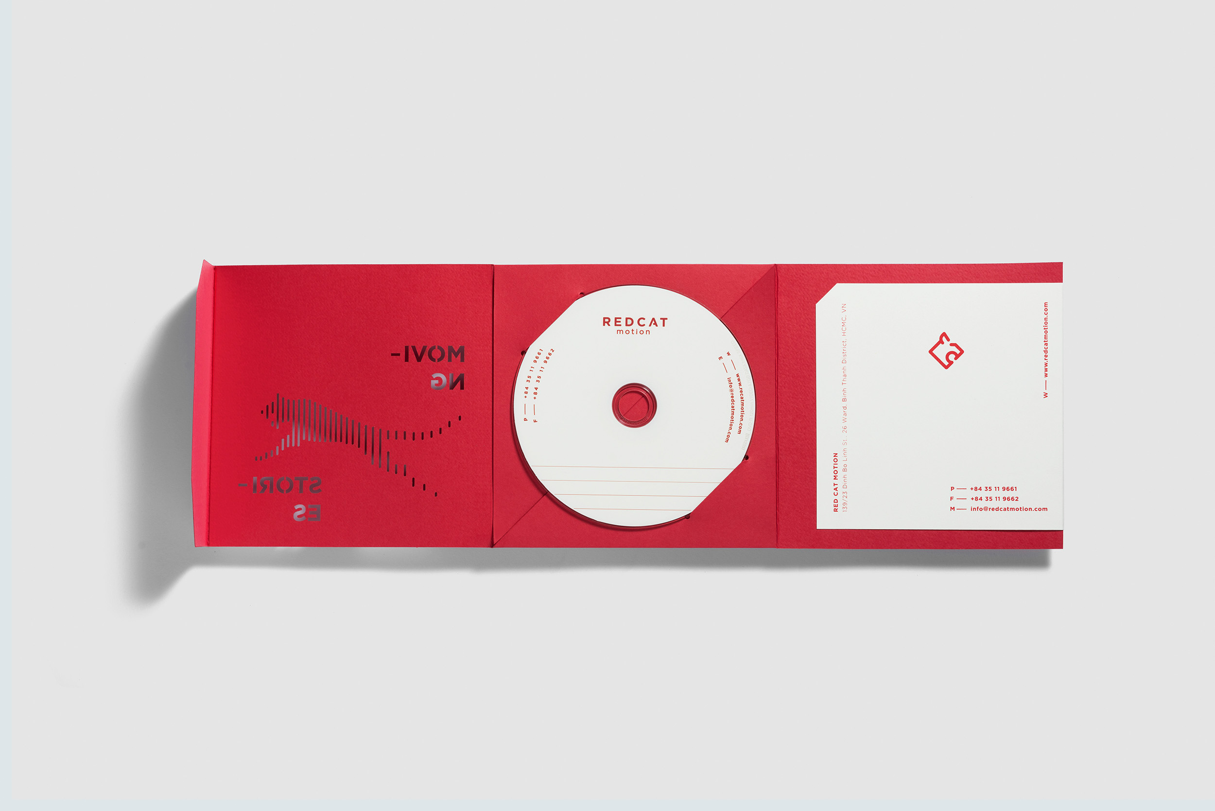视频代理机构Red cat Motion品牌Vi设计