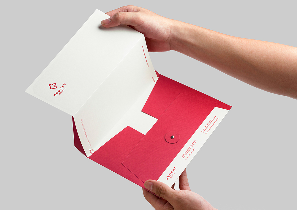 视频代理机构Red cat Motion品牌Vi设计
