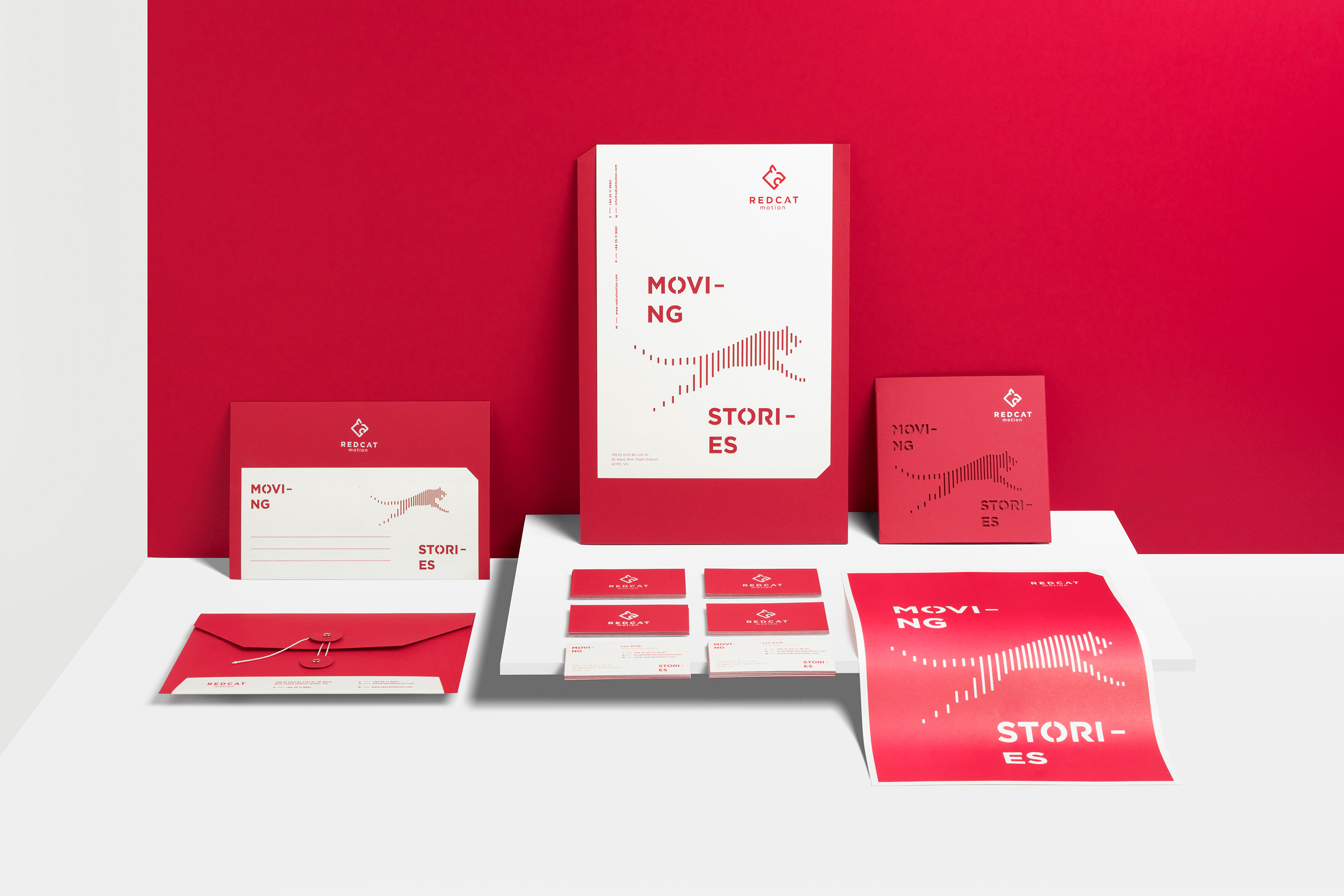 视频代理机构Red cat Motion品牌Vi设计